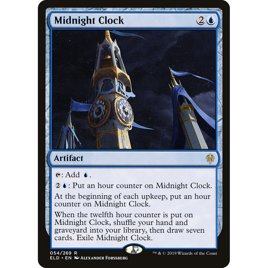 Midnight Clock (ELD-054) - Throne of Eldraine Foil