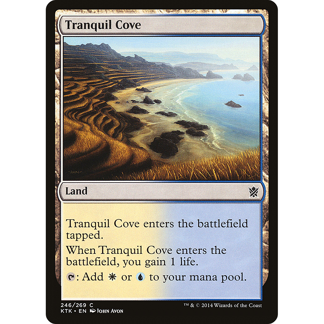 Tranquil Cove (KTK-246) - Khans of Tarkir Foil