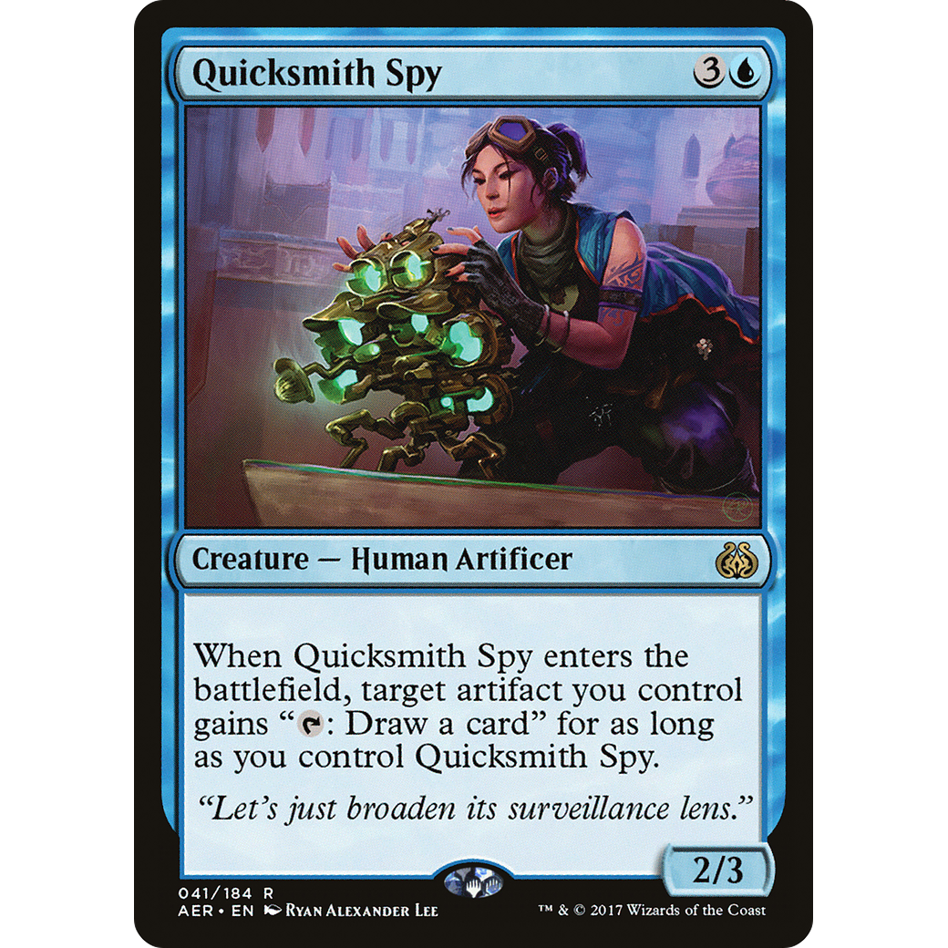 Quicksmith Spy (AER-041) - Aether Revolt Foil