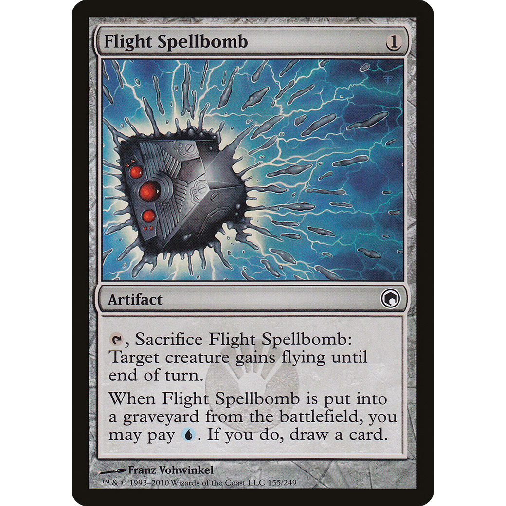 Flight Spellbomb (SOM-155) - Scars of Mirrodin