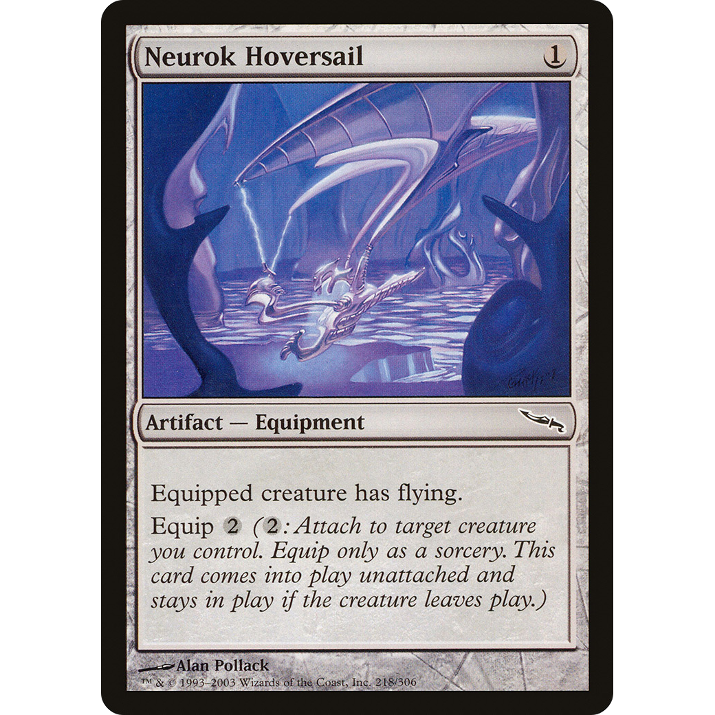 Neurok Hoversail (MRD-218) - Mirrodin Foil