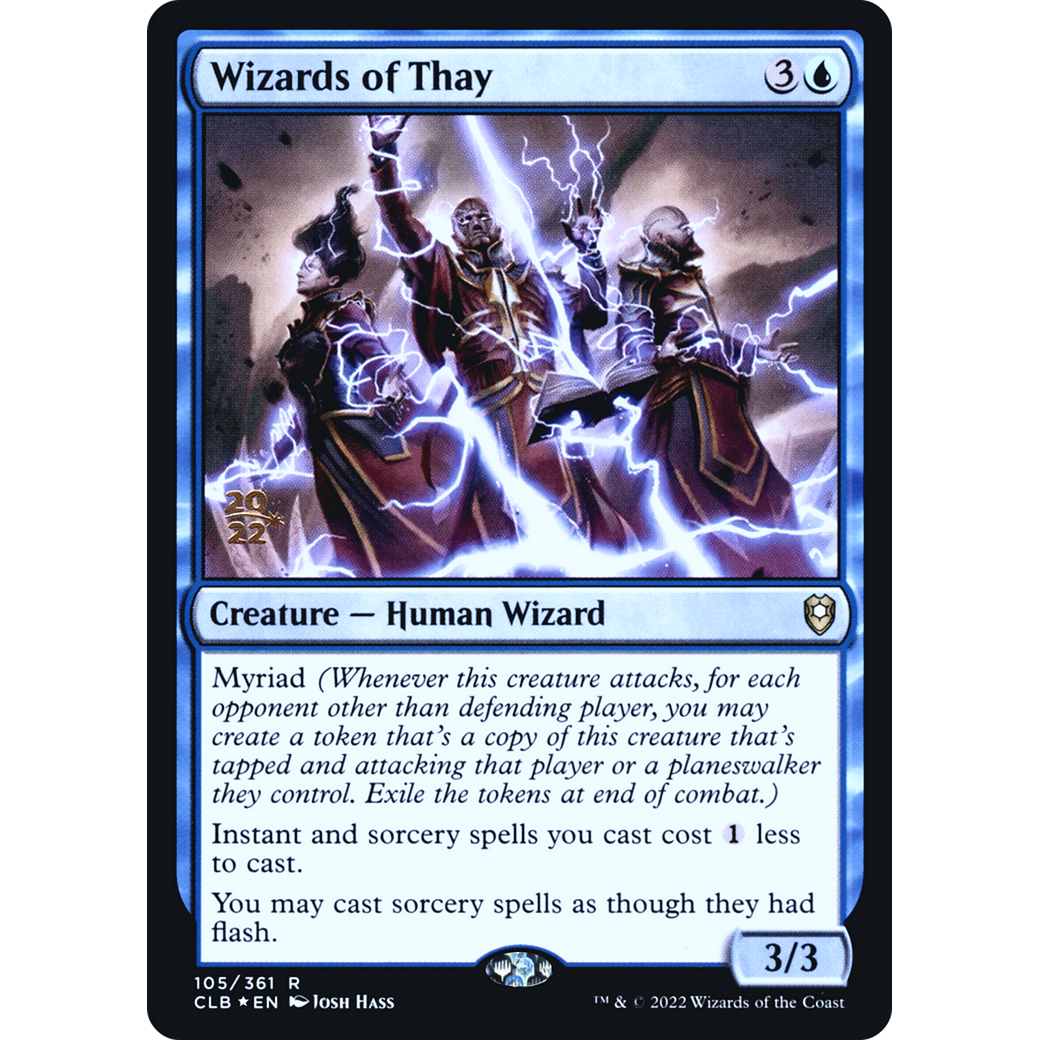 Wizards of Thay (PRE-105S) - Battle for Baldur's Gate Promos Foil