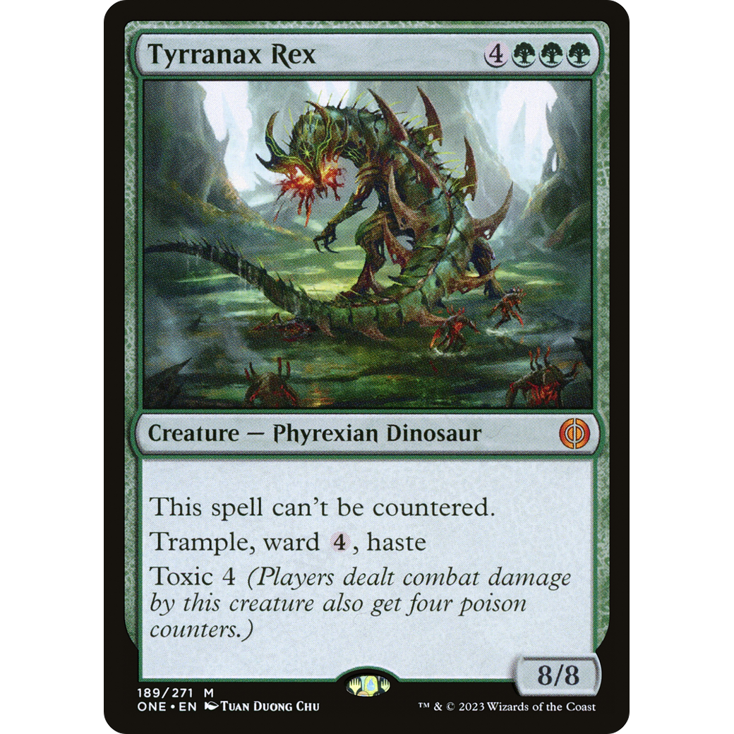 Tyrranax Rex (ONE-189) - Phyrexia: All Will Be One Foil
