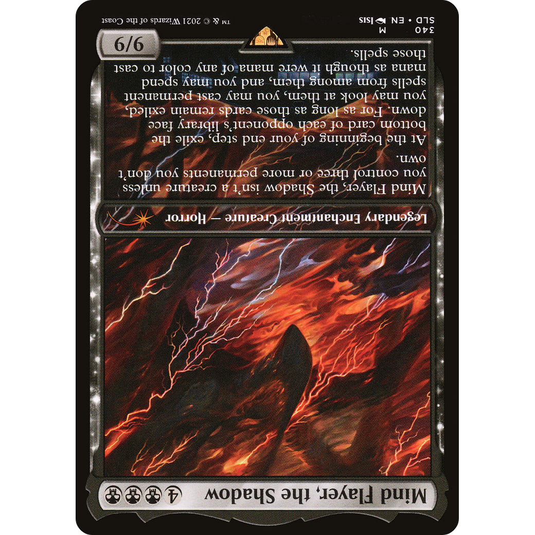 Mind Flayer, the Shadow (SLD-340) - Secret Lair Drop / Mind Flayer, the Shadow: (enchantment) Foil