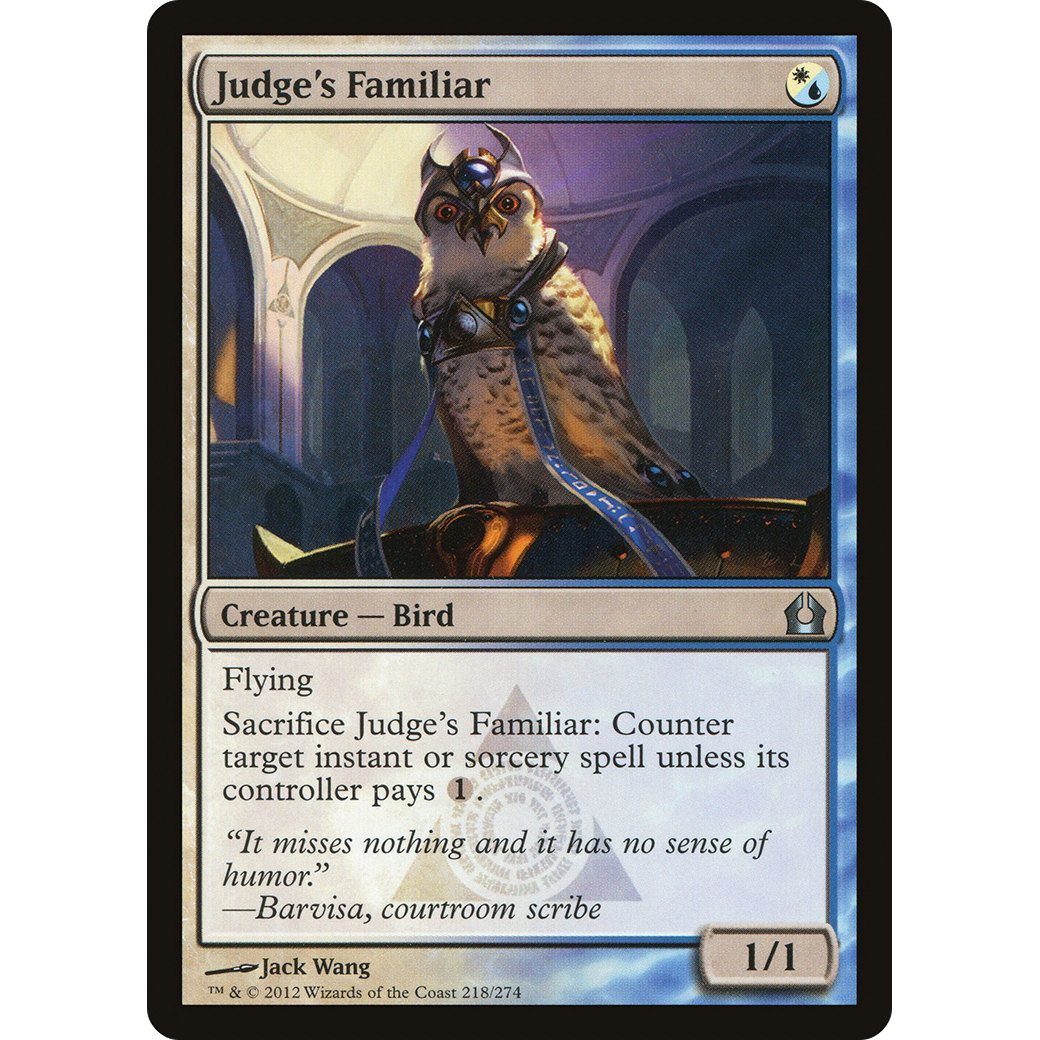 Judge's Familiar (RTR-218) - Return to Ravnica