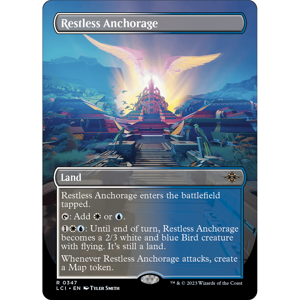 Restless Anchorage (LCI-347) - The Lost Caverns of Ixalan (Borderless)