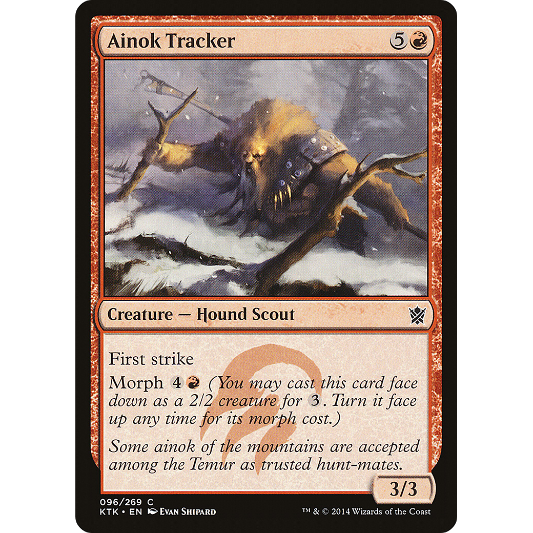 Ainok Tracker (KTK-096) - Khans of Tarkir