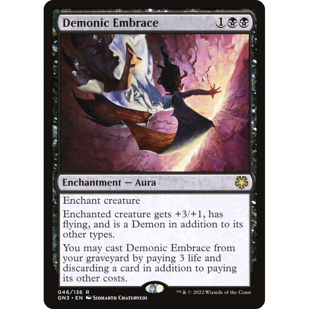 Demonic Embrace (GN3-046) - Game Night: Free-for-All