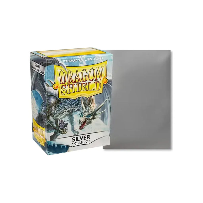 Dragon Shield Sleeves 100ct: Silver Classic