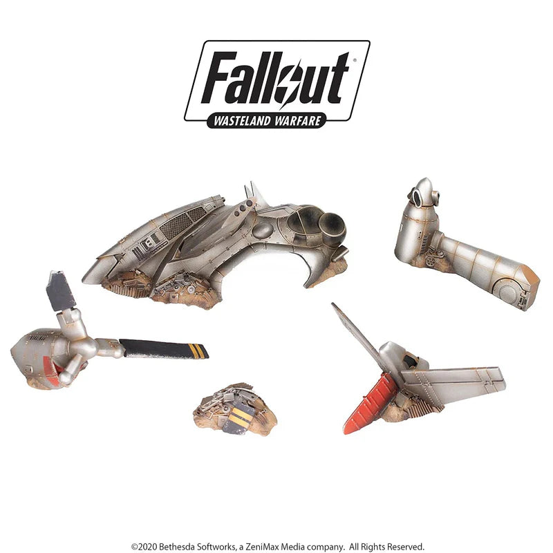 Fallout: Wasteland Warfare - Terrain Expansion: Crashed Virtibird