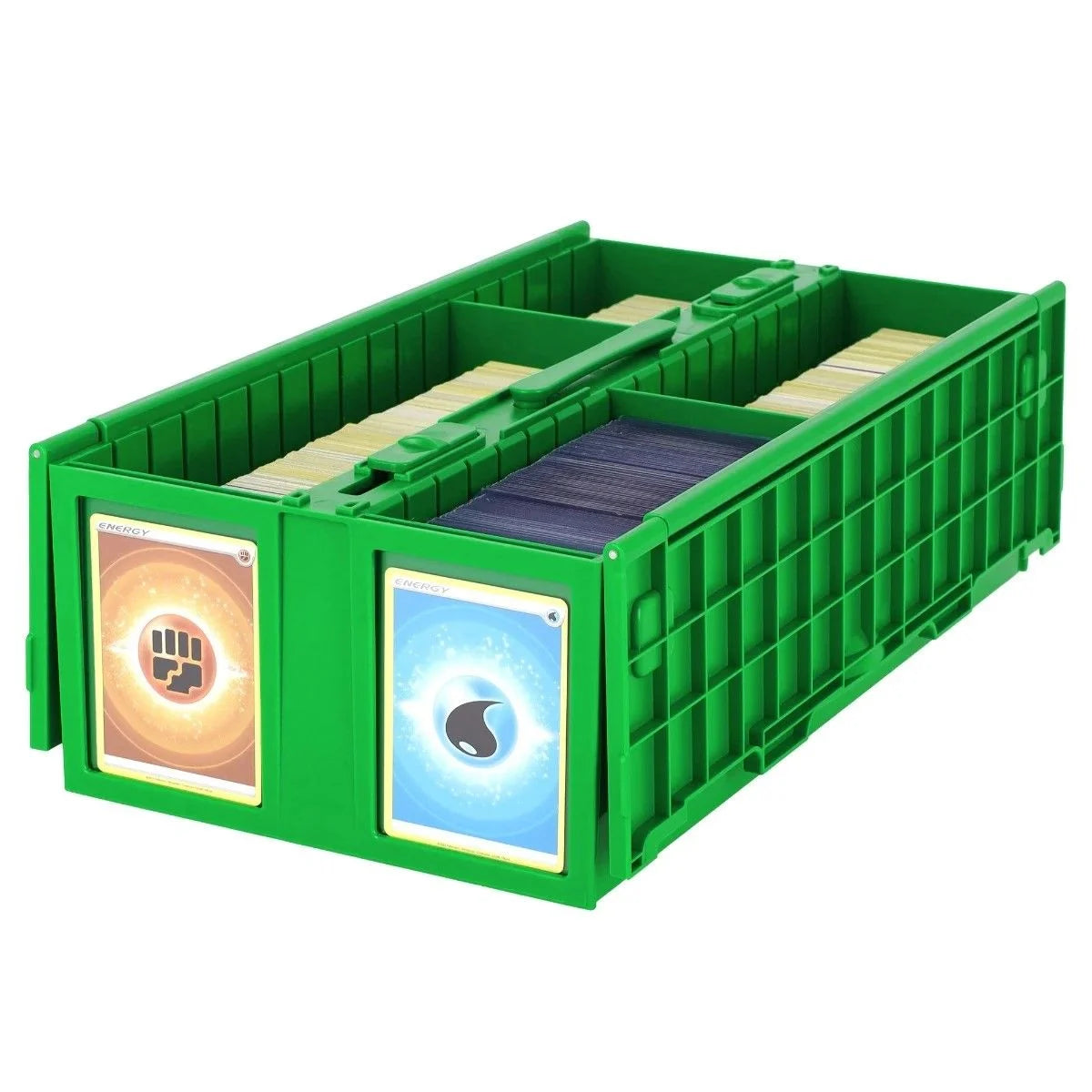 Collectible Card Bin 1600+ Card Storage - Green