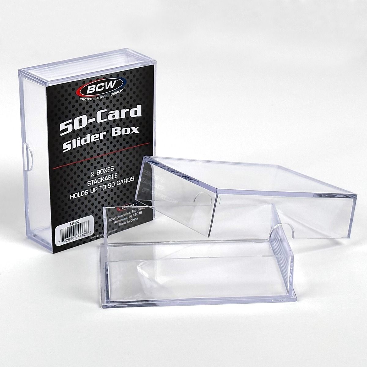 2-Piece Slider Box - 50+ Count (2 pack)