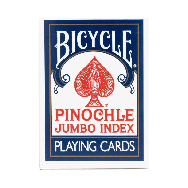 Pinochle Blue Jumbo Index Playing Cards