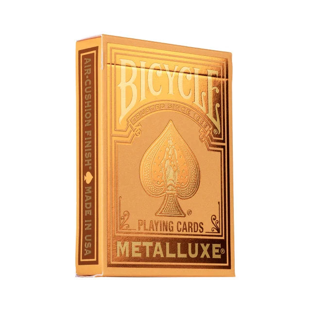 Metalluxe Gold Playing Cards