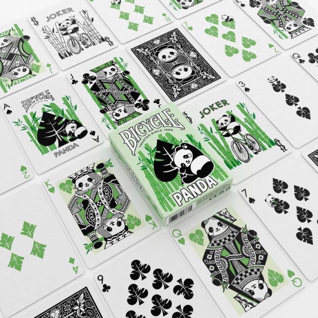 Panda Playing Cards