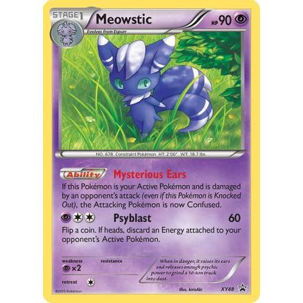 Meowstic - XY48 XY48/211 - XY Promos Holofoil