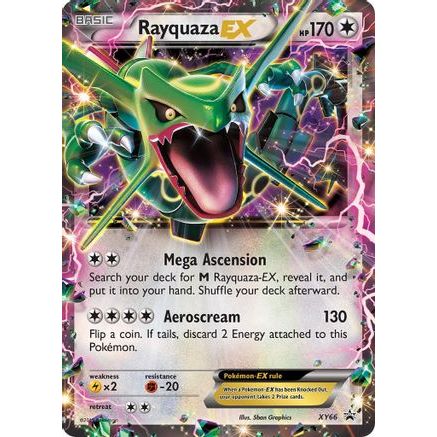 Rayquaza EX - XY66 XY66/211 - XY Promos Holofoil
