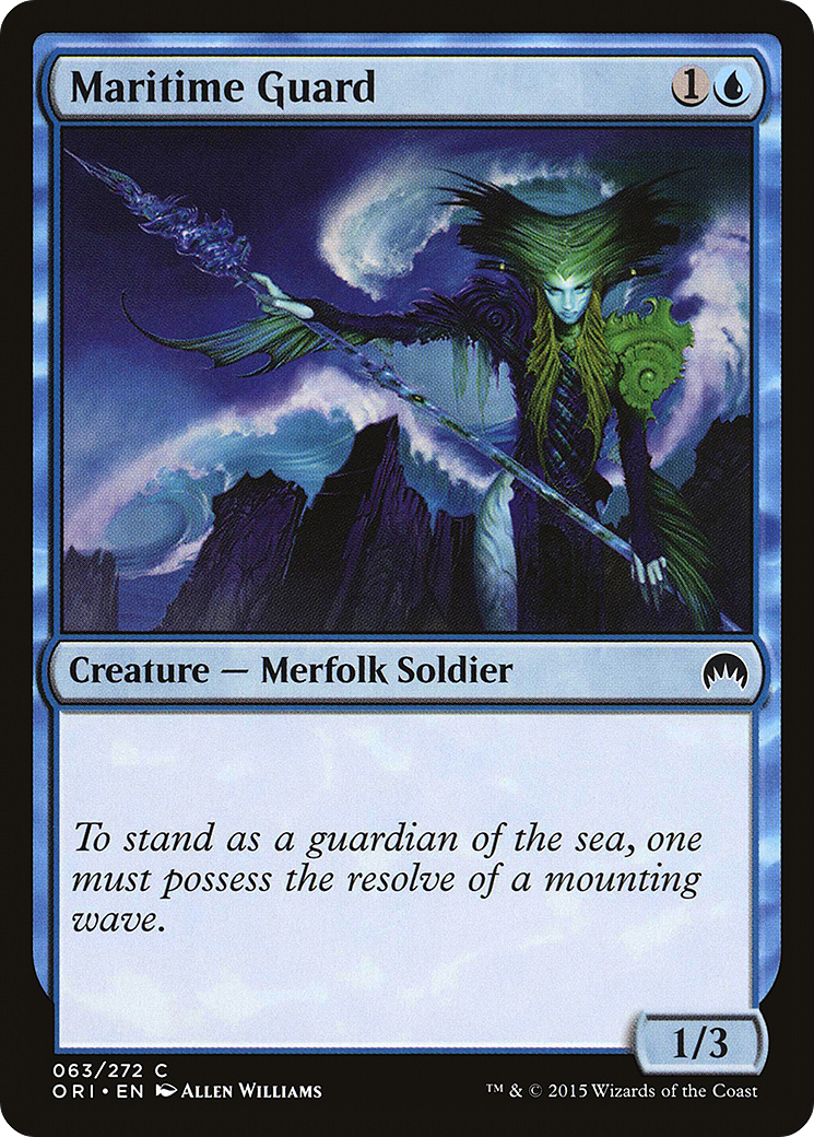 Maritime Guard (ORI-063) - Magic Origins Foil