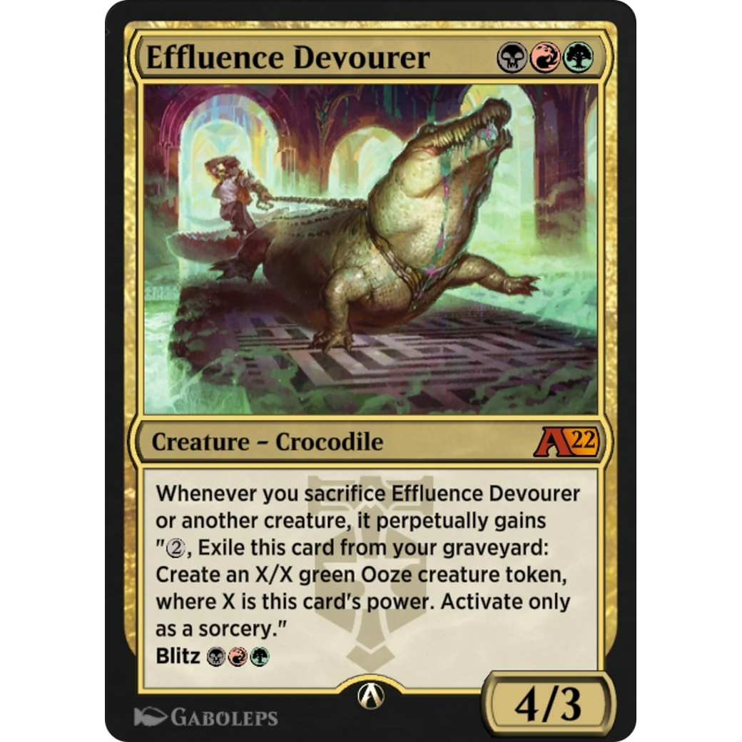 Effluence Devourer (YSNC-023) - Alchemy: New Capenna