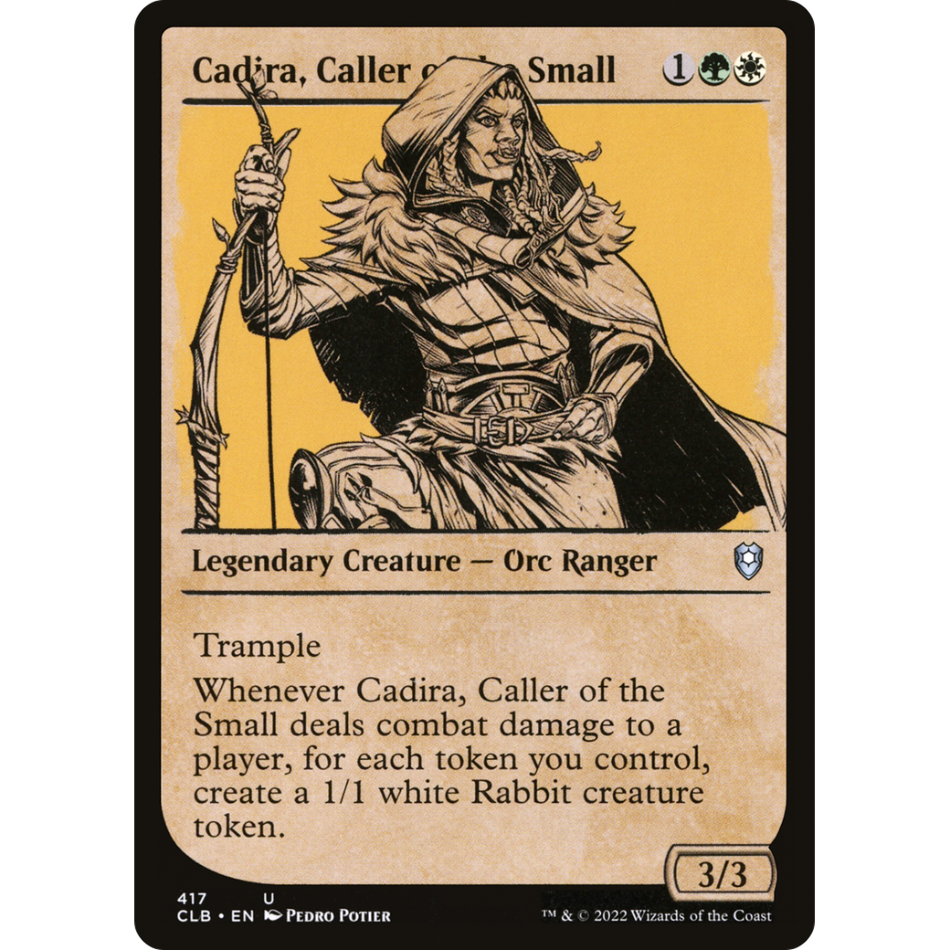 Cadira, Caller of the Small (Showcase) (CLB-417) - Commander Legends: Battle for Baldur's Gate: (Showcase)