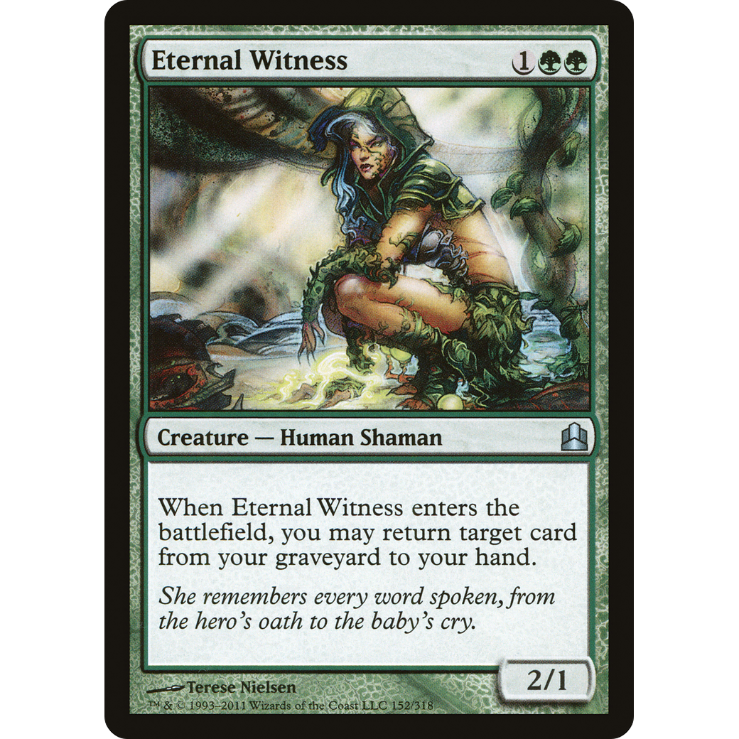 Eternal Witness (CMD-152) - Commander 2011