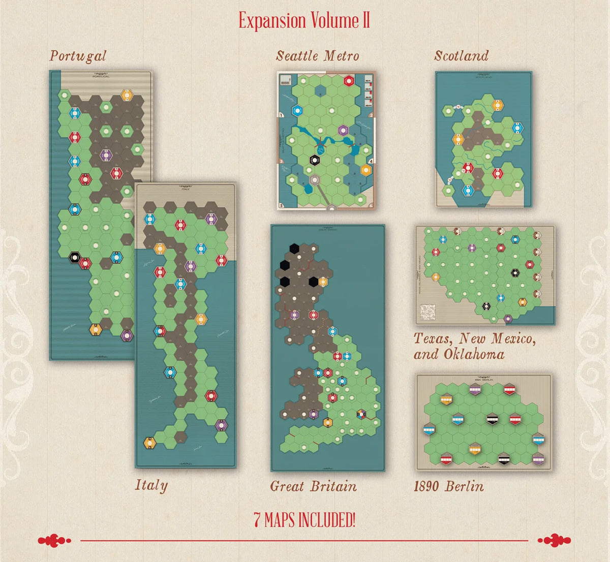 Age of Steam Expansion: Volume II