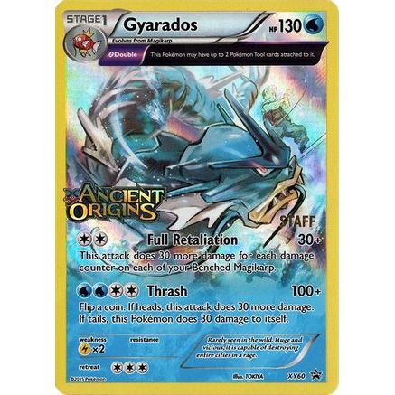 Gyarados - XY60 (Prerelease) [Staff] XY60 - XY Promos Holofoil