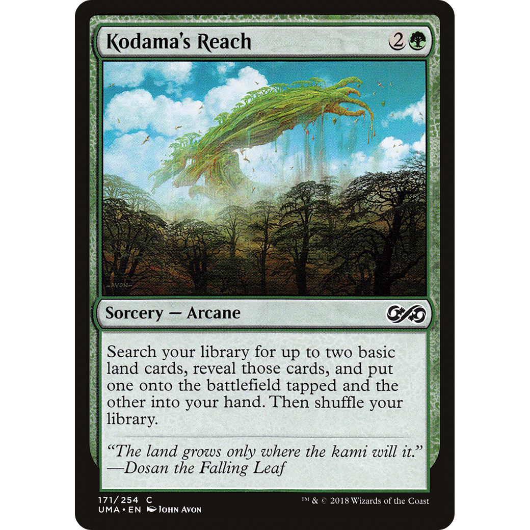 Kodama's Reach (UMA-171) - Ultimate Masters Foil