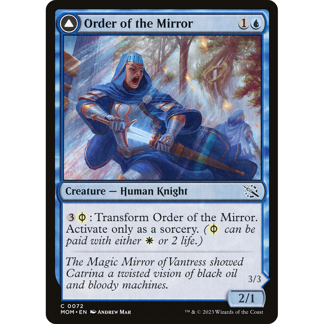 Order of the Mirror // Order of the Alabaster Host (MOM-072) - March of the Machine