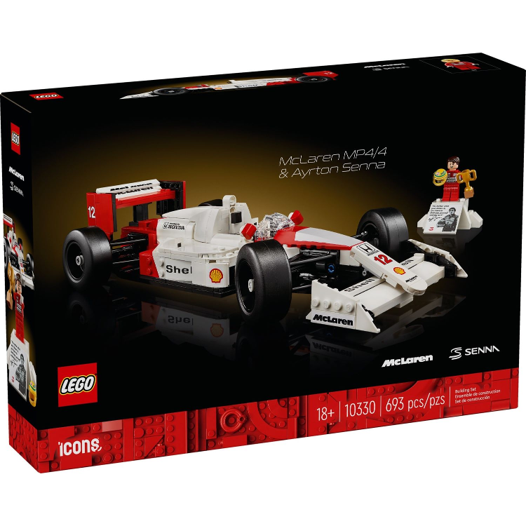 [REBOXED] LEGO® Icons: McLaren MP4/4 & Ayrton Senna [10330]