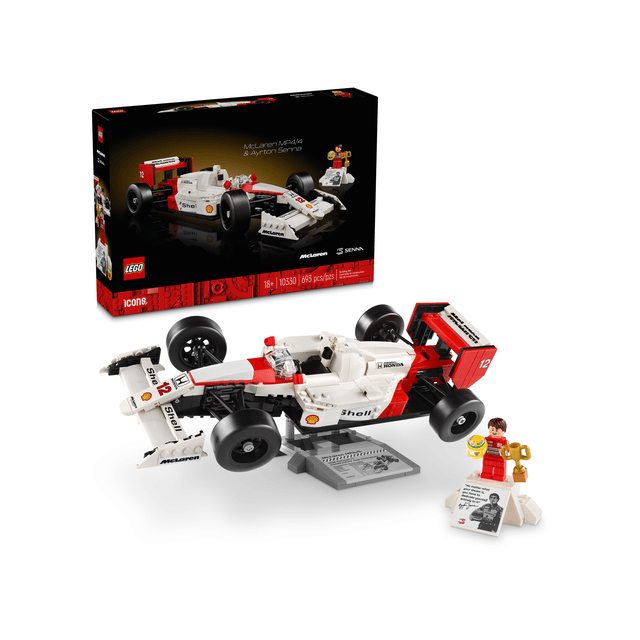 [REBOXED] LEGO® Icons: McLaren MP4/4 & Ayrton Senna [10330]