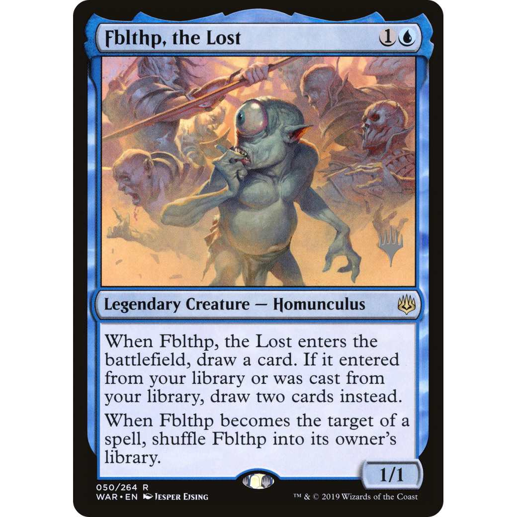 Fblthp, the Lost (PPM20-050) - War of the Spark Promos Foil