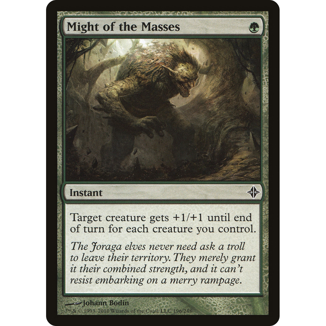 Might of the Masses (ROE-196) - Rise of the Eldrazi