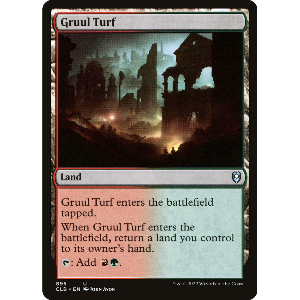 Gruul Turf (CLB-895) - Commander Legends: Battle for Baldur's Gate