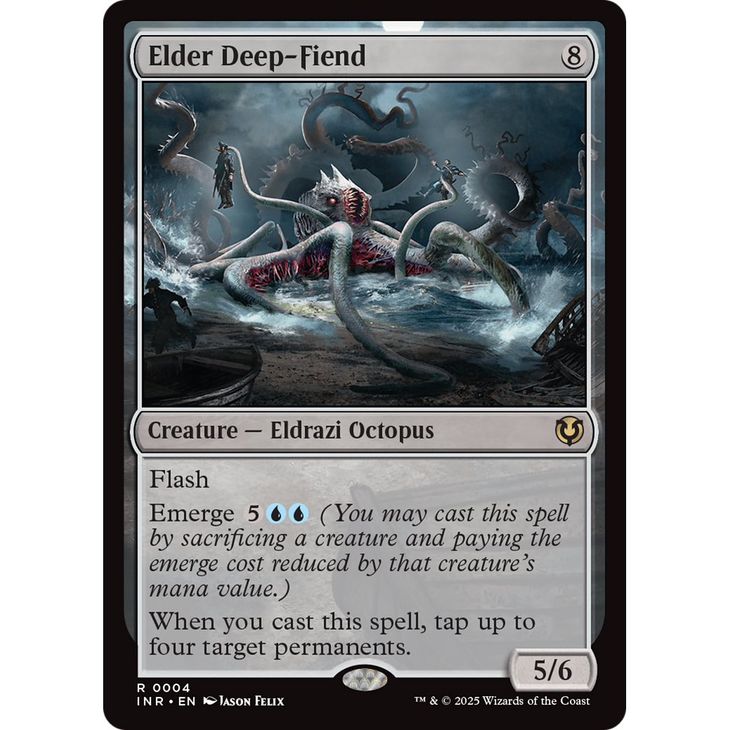 Elder Deep-Fiend (INR-004) - Innistrad Remastered Foil