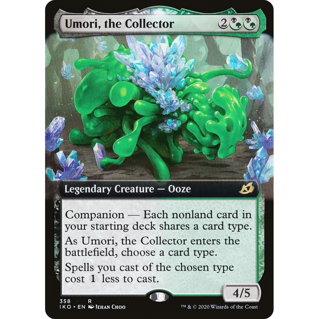Umori, the Collector (Extended Art) (IKO-358) - Ikoria: Lair of Behemoths: (companion, Extended Art) Foil