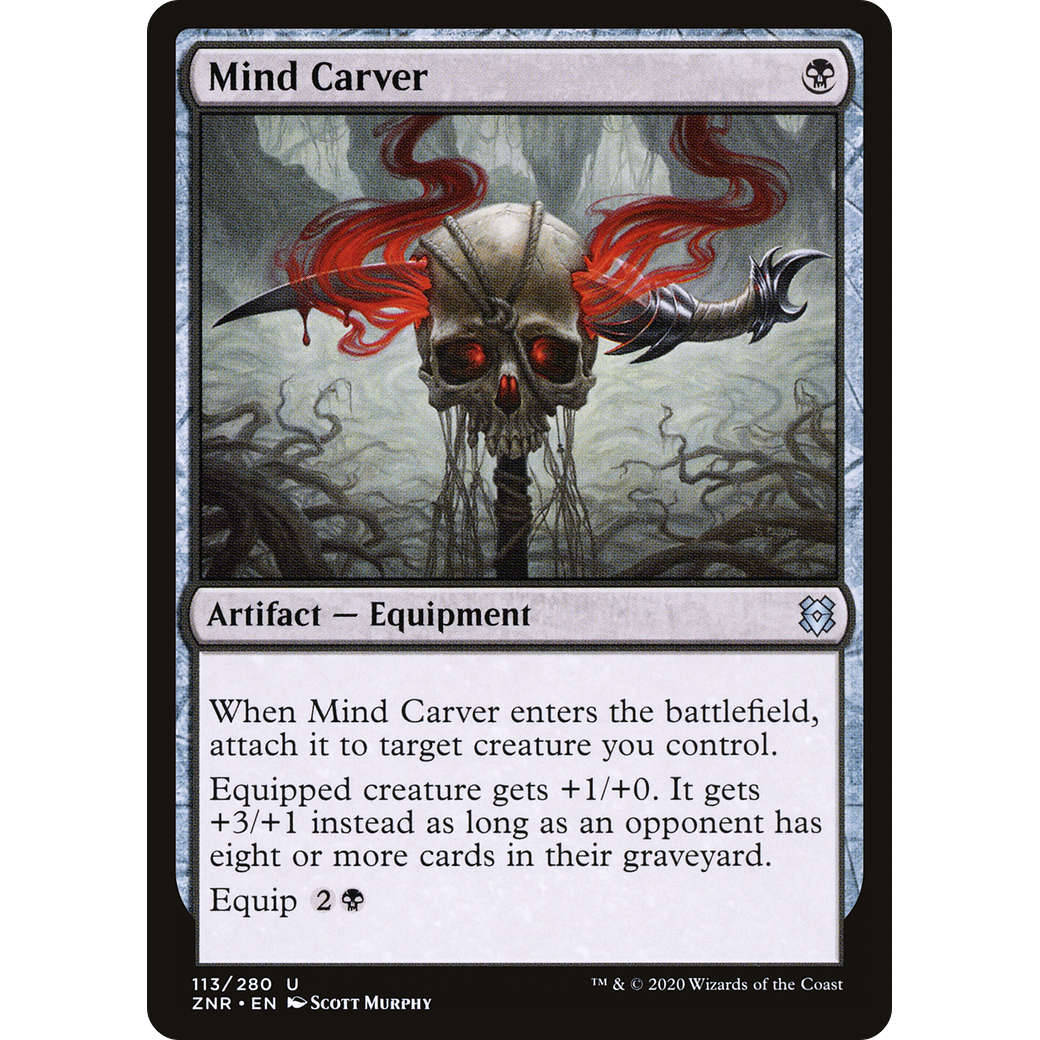 Mind Carver (ZNR-113) - Zendikar Rising Foil