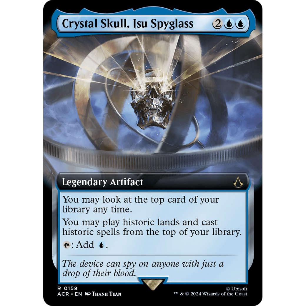 Crystal Skull, Isu Spyglass (Extended Art) (ACR-158) - Assassin's Creed: (Extended Art)
