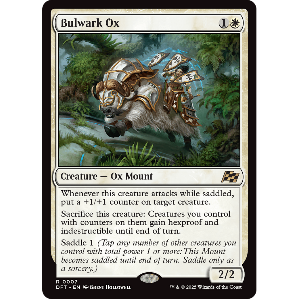Bulwark Ox (DFT-007) - Aetherdrift Foil
