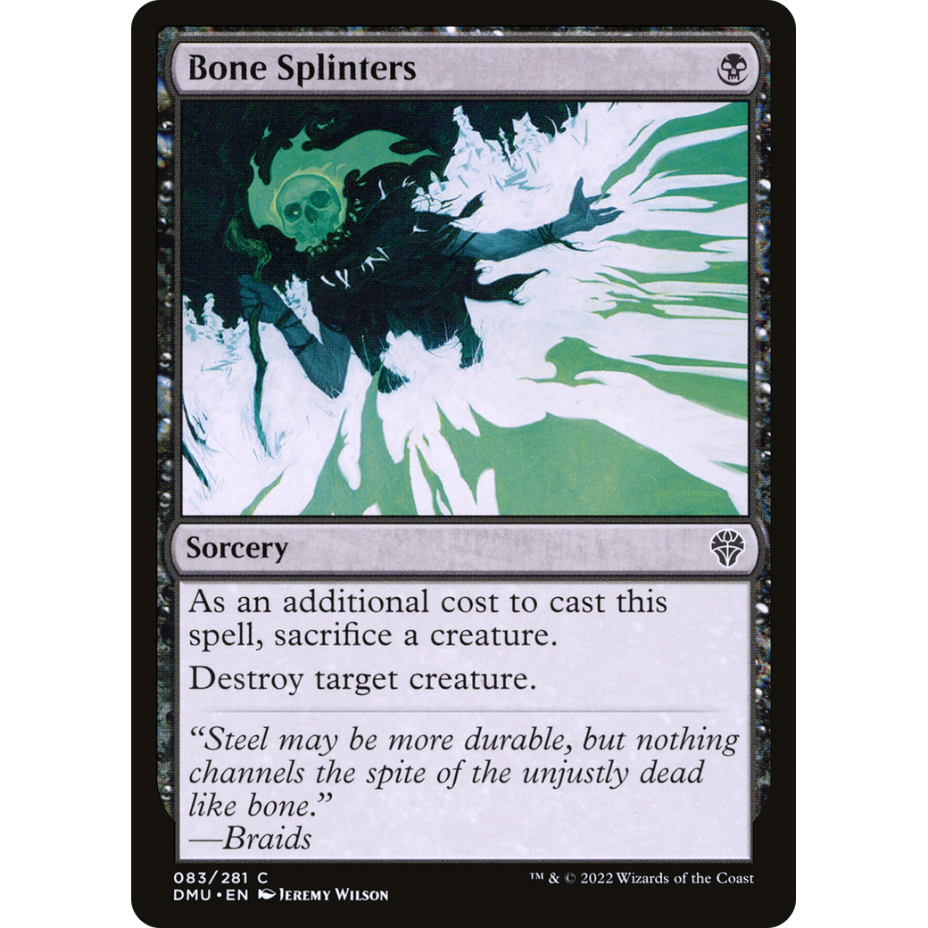 Bone Splinters (DMU-083) - Dominaria United