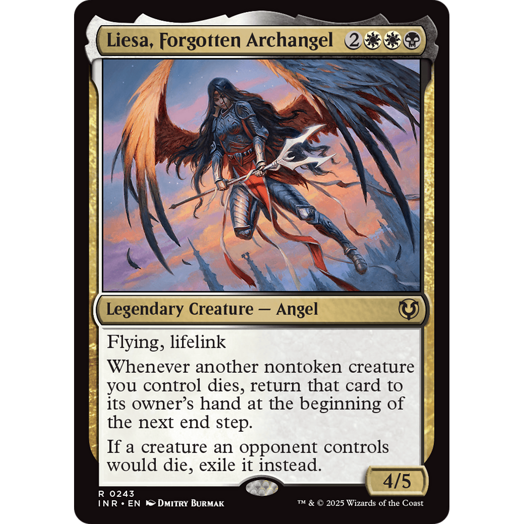 Liesa, Forgotten Archangel (INR-243) - Innistrad Remastered Foil