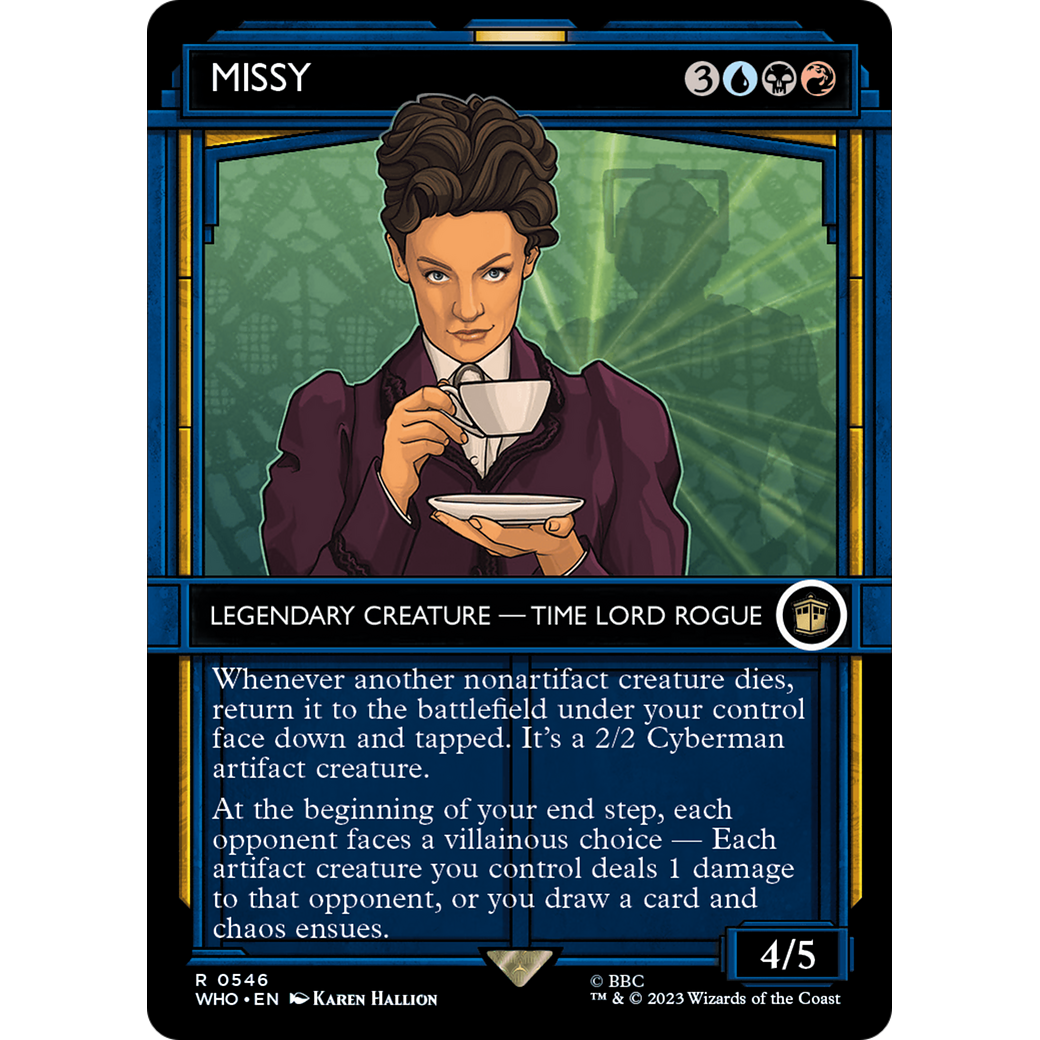 Missy (Showcase) (WHO-546) - Doctor Who: (Showcase) (Borderless)