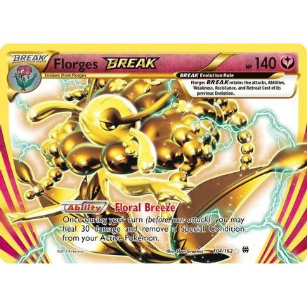 Florges BREAK 104/162 - XY  BREAKthrough Holofoil