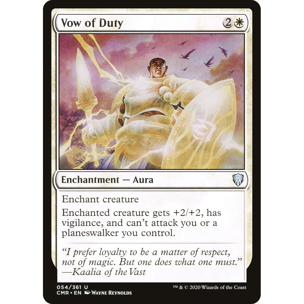 Vow of Duty (CMR-054) - Commander Legends