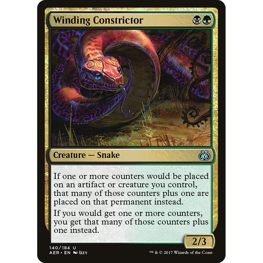 Winding Constrictor (AER-140) - Aether Revolt