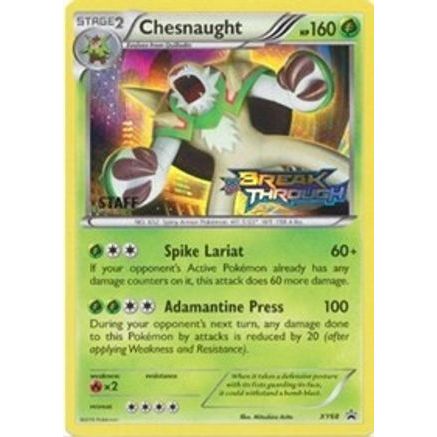 Chesnaught - XY68 (Prerelease [Staff] XY68 - XY Promos Holofoil