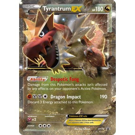Tyrantrum EX XY70/211 - XY Promos Holofoil