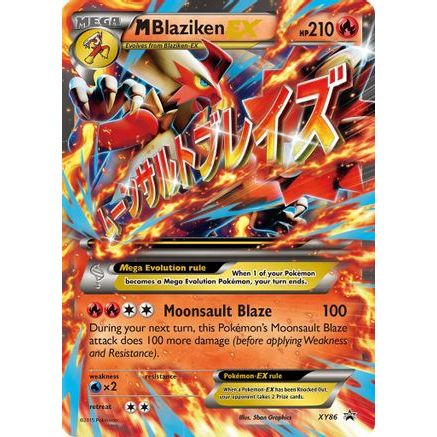 M Blaziken EX XY86/211 - XY Promos Holofoil