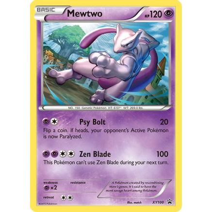 Mewtwo - XY100 XY100/211 - XY Promos Holofoil