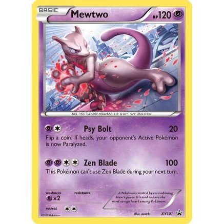 Mewtwo - XY101 XY101/211 - XY Promos Holofoil